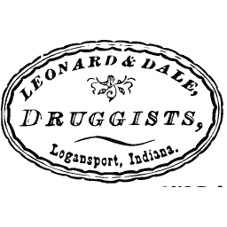 Oval druggist label 01