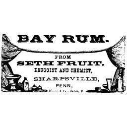 Bay rum label 03