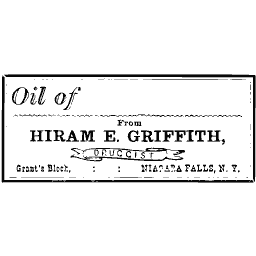 Plain ruled oil label