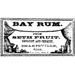 Bay rum label 04