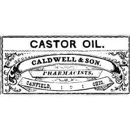 Castor oil label 04