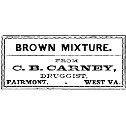 Brown mixture label 04