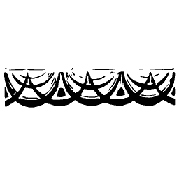 Interlaced arc border strip 03