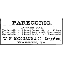 Paregoric label 06