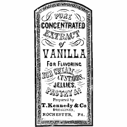 Vanilla extract label 03