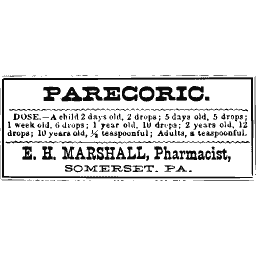Paregoric label 08