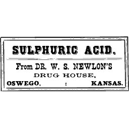 Sulphuric acid label 02