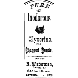 Inodorous glycerine label 02
