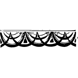 Interlaced arc border strip 06