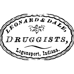 Oval druggist label 02
