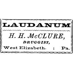 Laudanum label