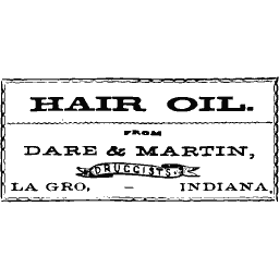 Hair oil label 04