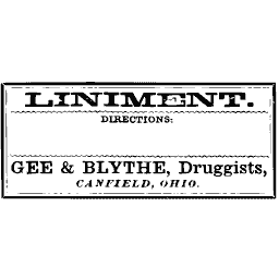 Liniment label 04