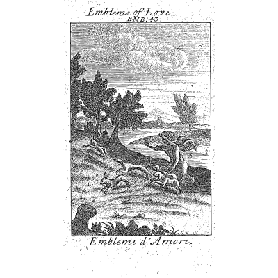 Cupid over a fallen companion