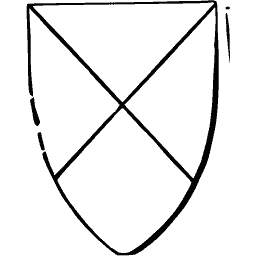 Saltire shield 01