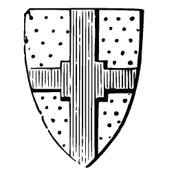 Quartered cross shield