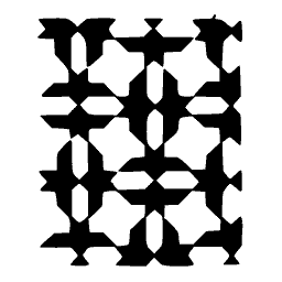 Interlaced lattice pattern