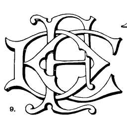 Interlaced monogram 02