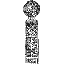 Knotwork cross shaft
