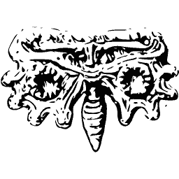 Foliate corbel ornament