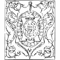 Crowned cartouche panel 02