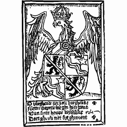Crowned eagle and shield mark