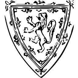 Lion in a tressure