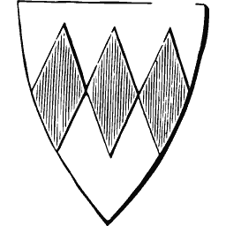 Lozenge shield