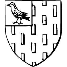 Bird and billets shield