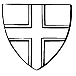 Shield with cross 01