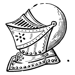 Barred helm