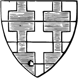 Shield with cross potent 01