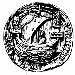Round seal with ship 03