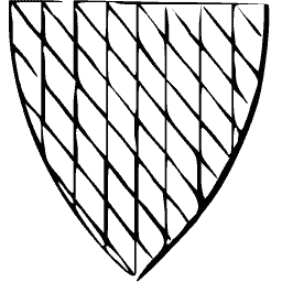 Lozengy shield 02