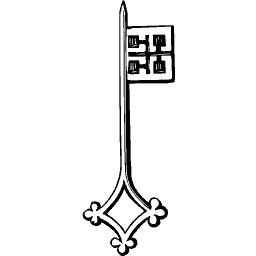 Key with cross-shaped bit 01