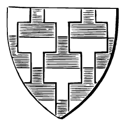 Shield with cross potent 02