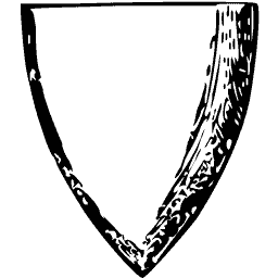 Plain shield with shaded rim