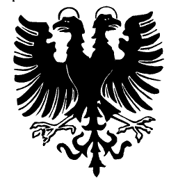 Double-headed eagle silhouette 02
