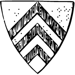 Shield with three chevrons