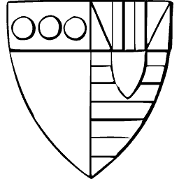 Quartered shield with roundels 02
