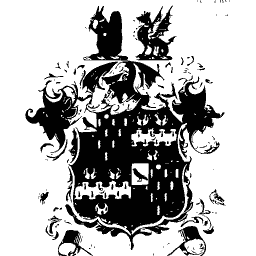 Arms with embattled bars and birds