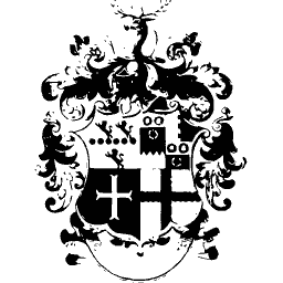 Quartered arms with a cross