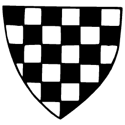 Chequy shield