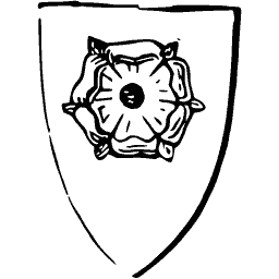 Tudor rose shield
