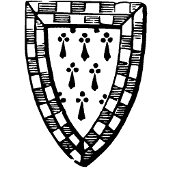 Ermine bordure shield