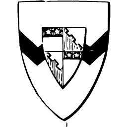 Chevron and quarters shield