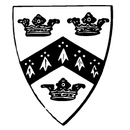 Crowns and chevron shield