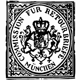 Crowned arms with lion supporters