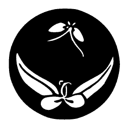 Butterfly crest roundel