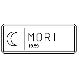Romanised direction label 03